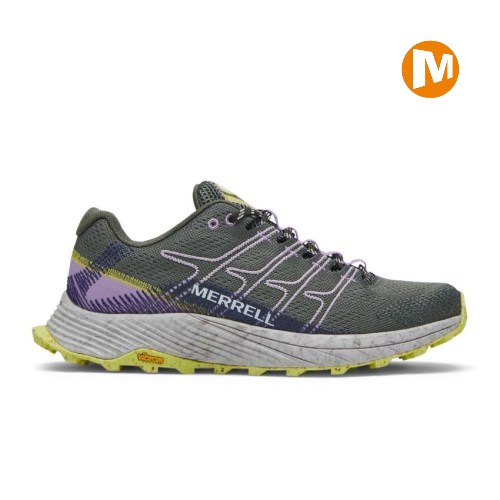 Merrell Moab Flight Wanderschuhe Damen Grau [DE-DMJCR]
